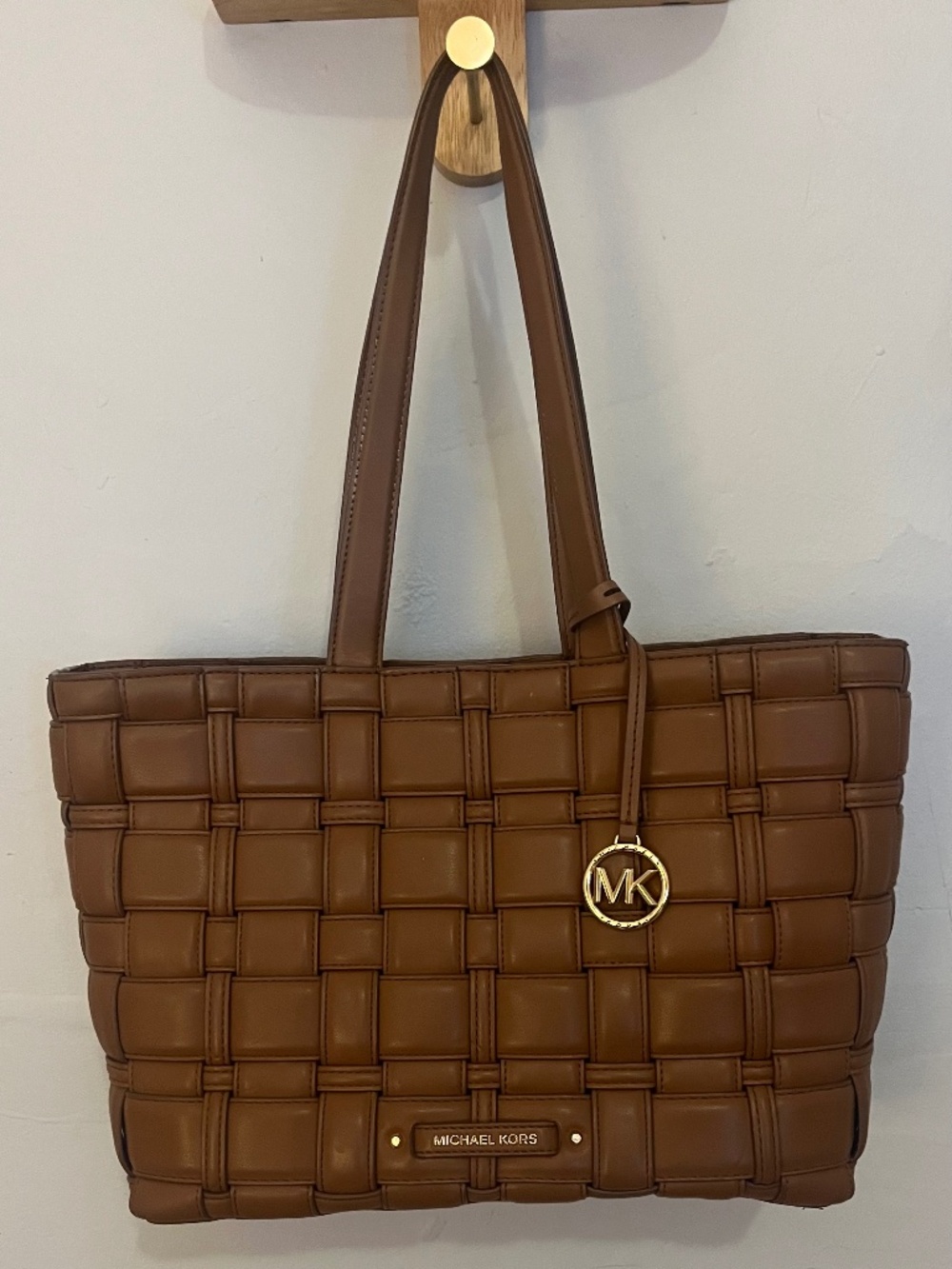 Michael Kors Basket Weave Purse